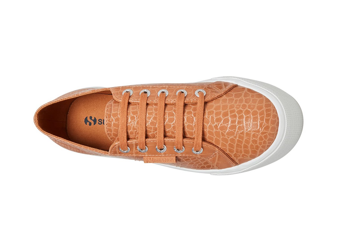 Tenis Feminino Marrom - Superga 2790 Faux Crocodile - STBCA-5197